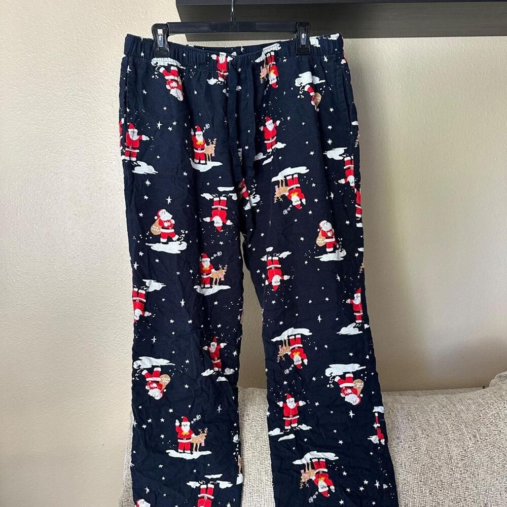 Old-navy Men's Black and Navy Pajamas